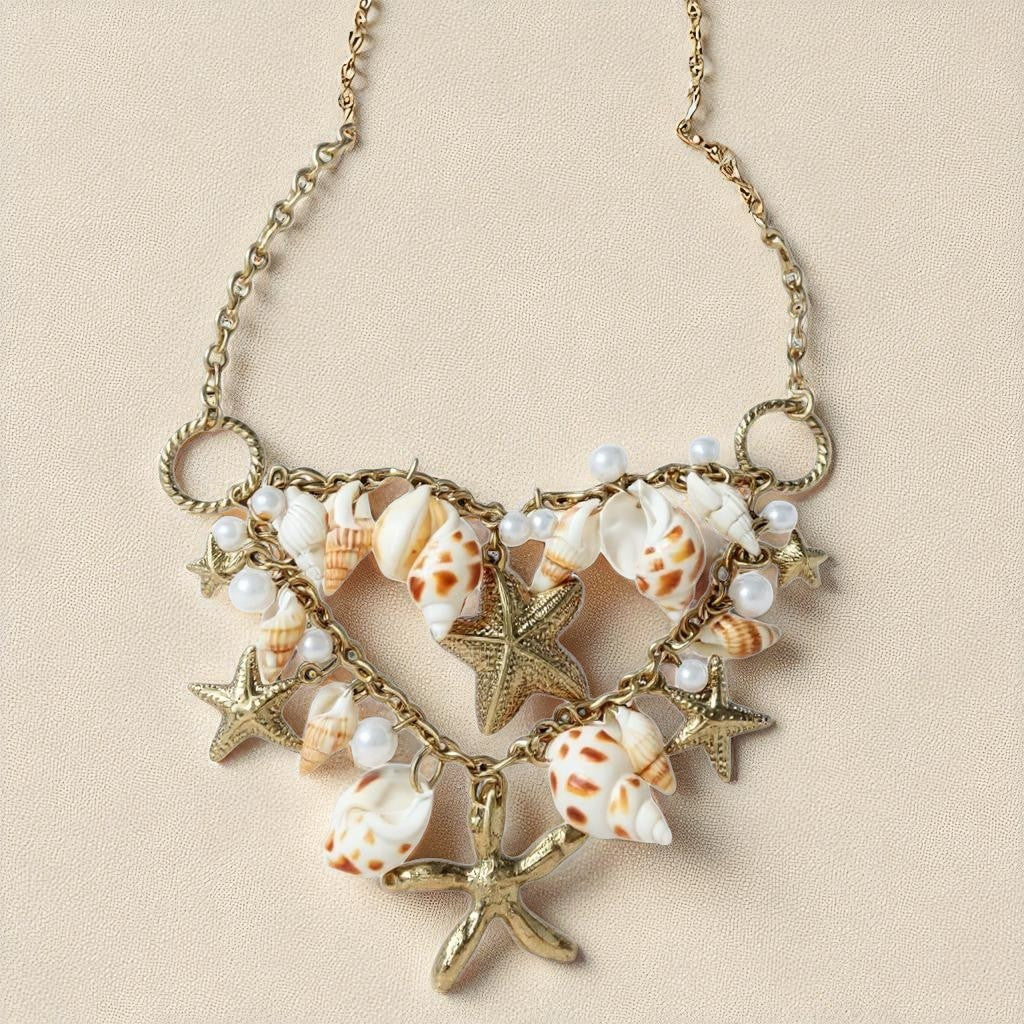 Double Layer Sea Shell Necklace