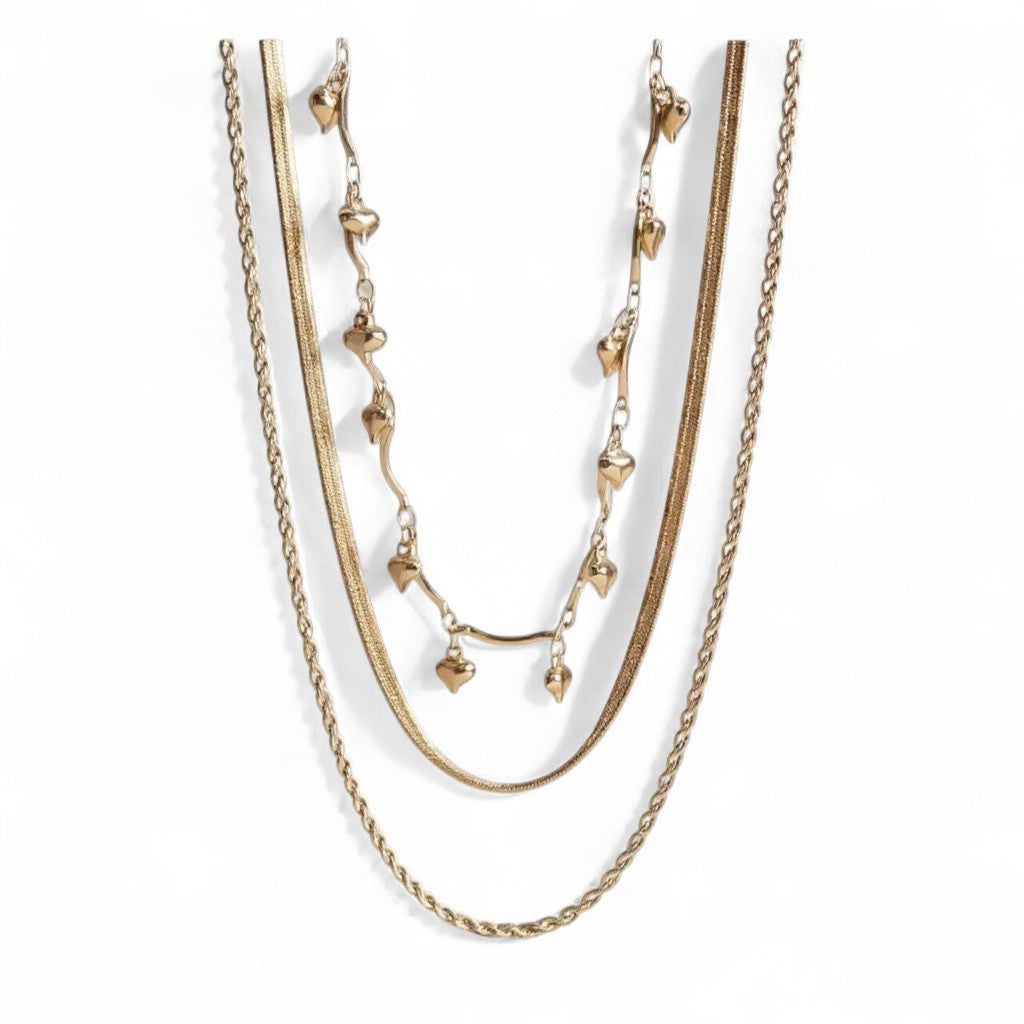 3 Layered Chain Necklace