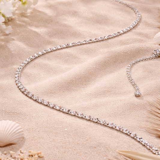 Sexy Rheinstone Waist Chain | Hip Belly Chain