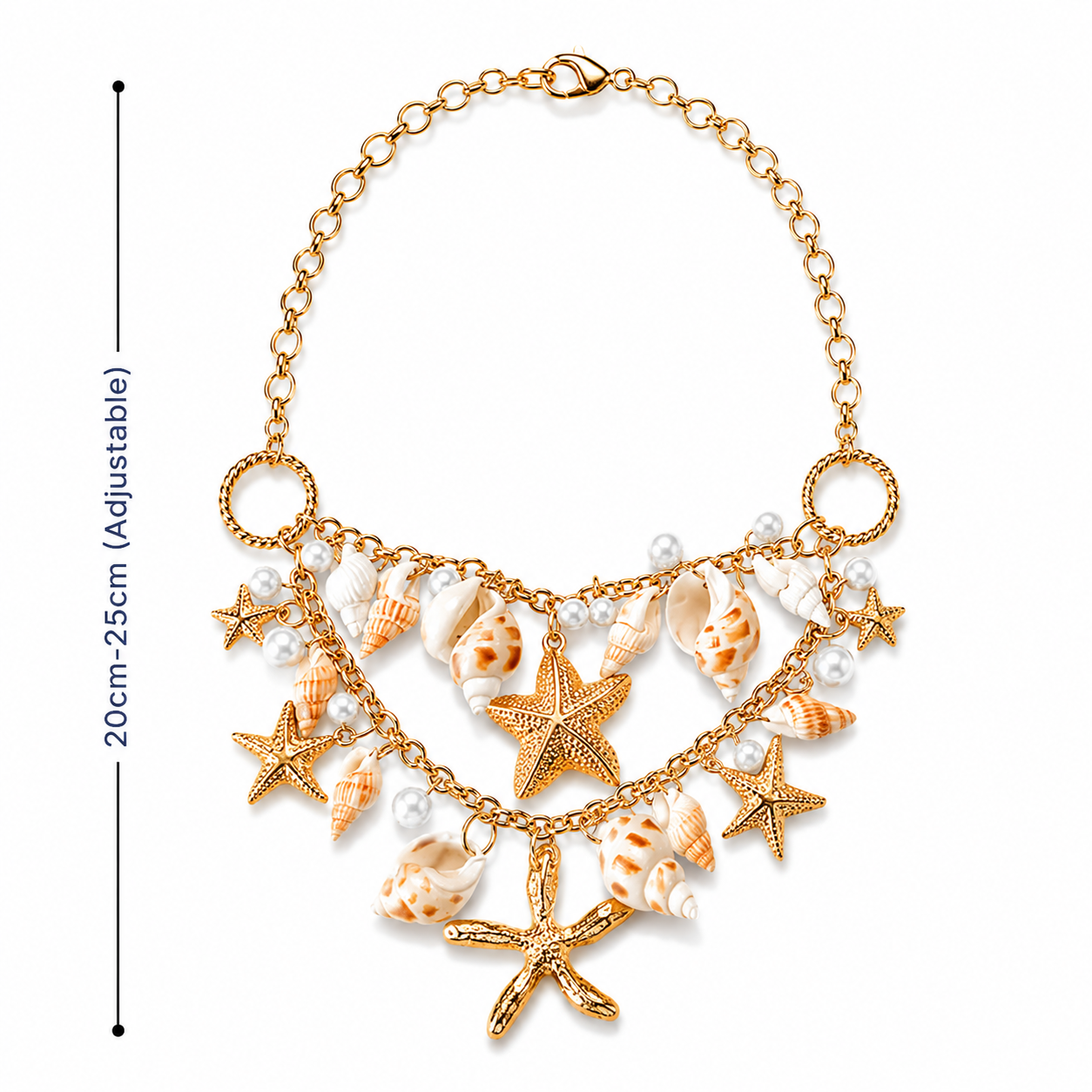 Double Layer Sea Shell Necklace
