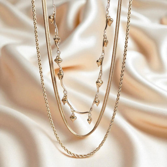 3 Layered Chain Necklace